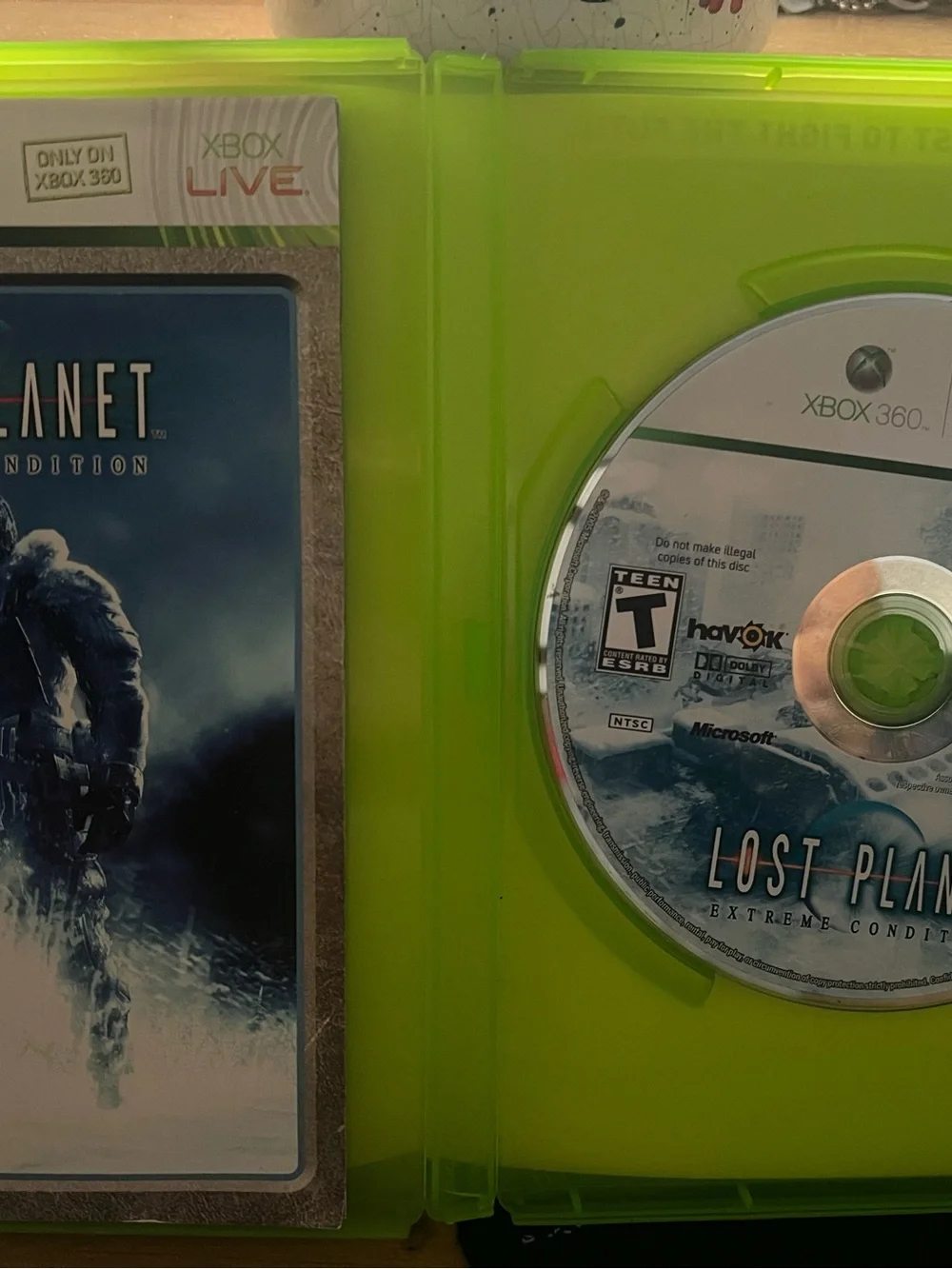 Microsoft Xbox 360 Lost Planet: Extreme Condition - Green Case